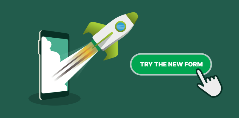 New claim form content tile