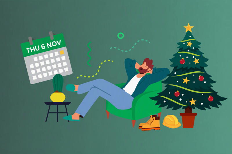 Annual leave starts 6 November